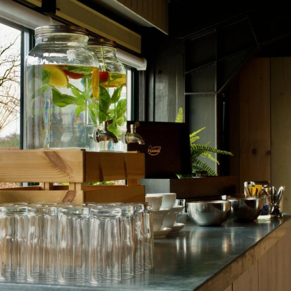 workshop en training bij paviljoen de wilgenplas in de buurt van utrecht